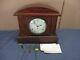 Vintage Seth Thomas Sessions Duet 8-day Mantle Clock Wiegel With Key & Paper Work