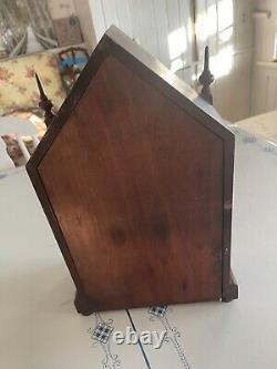 Vintage SETH THOMAS Wood Sharon STEEPLE Chime Mantle Clock