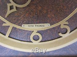 Vintage Seth Thomas 3695 USA Made 1600 Series Electric Mantel Clock