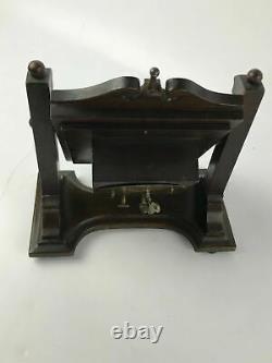 Vintage Seth Thomas 4-jewels Table Clock On Easel #1523