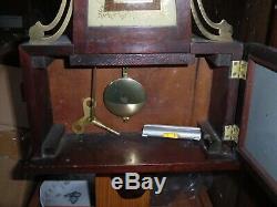 Vintage Seth Thomas 8-Day Banjo Clock with 120 Series Movement 4112