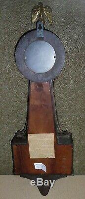 Vintage Seth Thomas 8-Day Banjo Clock with 120 Series Movement 4112