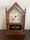 Vintage Seth Thomas 8-day Chime Steeple Mantle Clock Working With Key