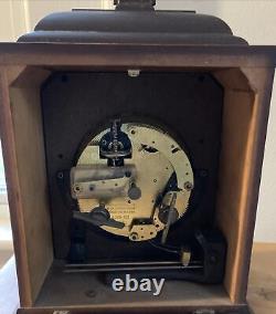 Vintage Seth Thomas 8 Day Exeter Mantle Clock # E538-002 Ct, USA Works Fine