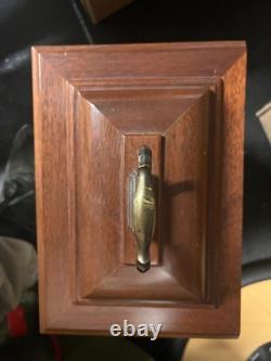 Vintage Seth Thomas 8 Day Legacy Wood Mantle Clock Westminster Chime with Key