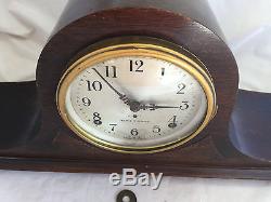 Vintage Seth Thomas 8 Day Quarter Hour Strike No. 89-L 7 Cymbal Mantle Clock