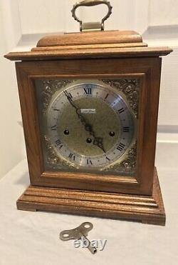 Vintage Seth Thomas 8710 W Germany 5 Hammer Westminster Chime Clock RUNS PERFECT