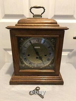 Vintage Seth Thomas 8710 W Germany 5 Hammer Westminster Chime Clock RUNS PERFECT