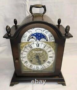 Vintage Seth Thomas A206-004 Moon Dial 2 Jewel Mantle Clock with Key