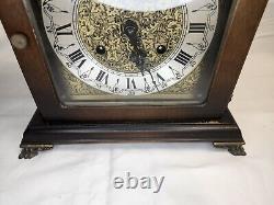 Vintage Seth Thomas A206-004 Moon Dial 2 Jewel Mantle Clock with Key