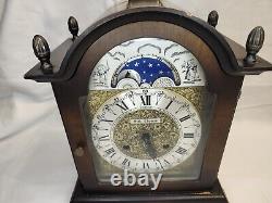 Vintage Seth Thomas A206-004 Moon Dial 2 Jewel Mantle Clock with Key