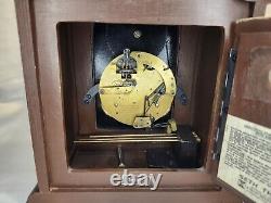 Vintage Seth Thomas A206-004 Moon Dial 2 Jewel Mantle Clock with Key