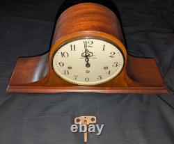 Vintage Seth Thomas A402-005 Westminster Chime Wooden Mantle Clock Tested Works
