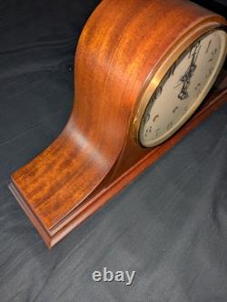 Vintage Seth Thomas A402-005 Westminster Chime Wooden Mantle Clock Tested Works