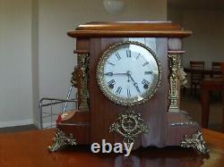 Vintage Seth Thomas Adamantine Mantel Clock MODEL Durban c 1904