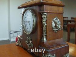 Vintage Seth Thomas Adamantine Mantel Clock MODEL Durban c 1904
