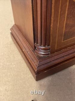 Vintage Seth Thomas Barrister Model Westminster Chime Inlaid Bracket Clock