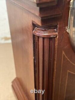 Vintage Seth Thomas Barrister Model Westminster Chime Inlaid Bracket Clock