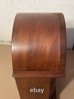 Vintage Seth Thomas Barrister Model Westminster Chime Inlaid Bracket Clock