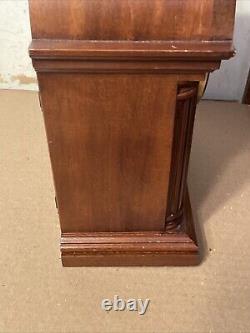 Vintage Seth Thomas Barrister Model Westminster Chime Inlaid Bracket Clock