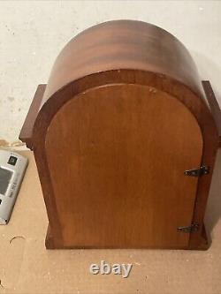 Vintage Seth Thomas Barrister Model Westminster Chime Inlaid Bracket Clock