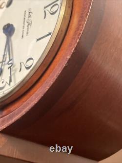 Vintage Seth Thomas Barrister Model Westminster Chime Inlaid Bracket Clock