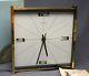 Vintage Seth Thomas Brass & Glass Mantel Clock Midcentury Modern Elomatic Box +