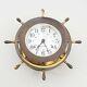 Vintage Seth Thomas Brass Maritime Ship's Bell Clock 1004 Corsair-w E537-000