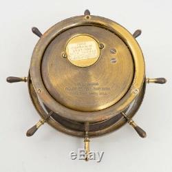 Vintage Seth Thomas Brass Maritime Ship's Bell Clock 1004 CORSAIR-W E537-000