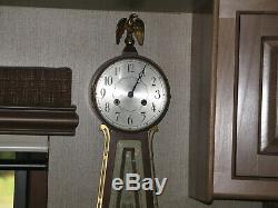 Vintage Seth Thomas Brookfield 5-W Banjo 8 day with Chimes Wall Clock