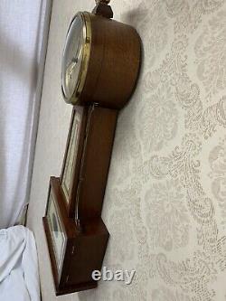 Vintage Seth Thomas Brookfield Banjo Wall Clock