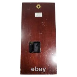 Vintage Seth Thomas Chesapeake Ship Wall Clock & Brass Bell Model 1047