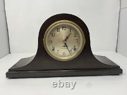 Vintage Seth Thomas Chime Mahogany Mantel Clock, NEEDS REPAIR/SERVICE