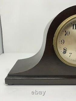 Vintage Seth Thomas Chime Mahogany Mantel Clock, NEEDS REPAIR/SERVICE
