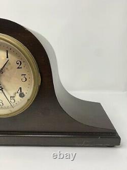 Vintage Seth Thomas Chime Mahogany Mantel Clock, NEEDS REPAIR/SERVICE