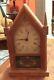 Vintage Seth Thomas Clocks Co Sharon Echo Steeple Electric Wooden Mantle Clock