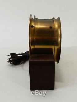 Vintage Seth Thomas Corsair E537-012 Maritime Ships Bell Clock & Barometer Set