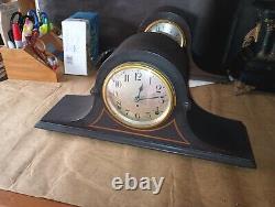 Vintage Seth Thomas Cymbal #5 Tambor Mantle Clock, Working