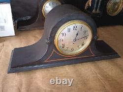 Vintage Seth Thomas Cymbal #5 Tambor Mantle Clock, Working