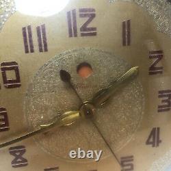 Vintage Seth Thomas Desk Clock Working