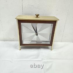 Vintage Seth Thomas E539-001 Royal MCM Mid Century Modern Clock Works