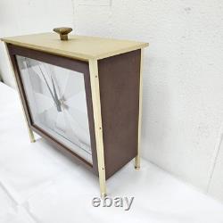 Vintage Seth Thomas E539-001 Royal MCM Mid Century Modern Clock Works