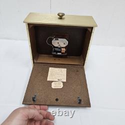 Vintage Seth Thomas E539-001 Royal MCM Mid Century Modern Clock Works