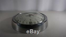 Vintage Seth Thomas Electric Wall Clock 24 Hour Model