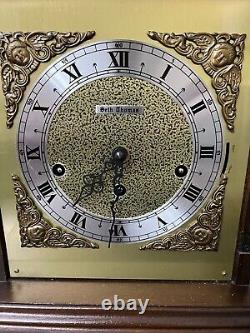 Vintage Seth Thomas Franz Hermie #350-060 Mantle Clock Illinois Bell Award