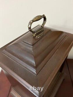 Vintage Seth Thomas Franz Hermie #350-060 Mantle Clock Illinois Bell Award