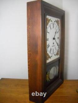 Vintage Seth Thomas General Time Redding Model E478-001 Time Only Wall Clock