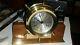 Vintage Seth Thomas Helmsman Brass Mantle Clock Model E537-001, Boat/ship Clock