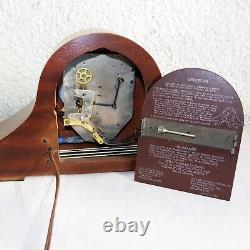 Vintage Seth Thomas Kenbury Ie Electric Mantle Clock Westminster Works Great