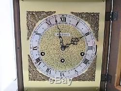 Vintage Seth Thomas Legacy 1314-4000 Wood 2-Jewel Mantel Clock